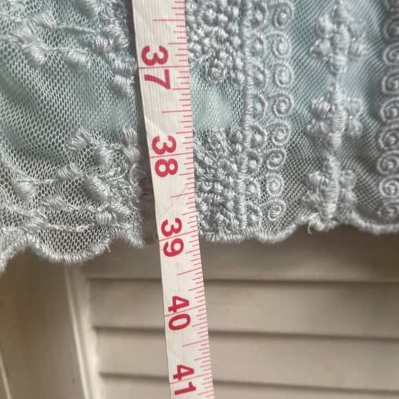 Sundance Embroidered Mesh Overlay Dress - Picture 8 of 12